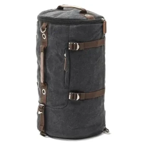 Motor rugzak Canvas Craftride VG8 buddyseat tas Vintage 35Ltr Retro zwart Koop Online
