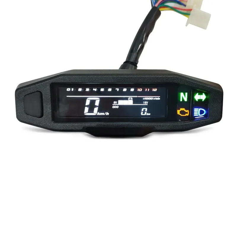 Actieprijs Digitale snelheidsmeter motor / Cockpit kilometerteller Zaddox SM22