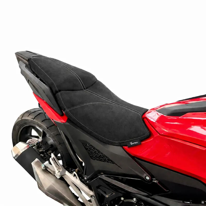 Beperkte Voorraad Comfort zitbank hoog past op Honda NC 750 X 25-26 Tourtecs SB62 zwart
