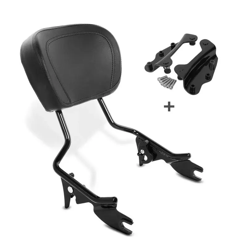 Sissybar passend voor Harley Davidson Street Glide 09-13 Craftride incl. Docking kit zwart Merkproduct