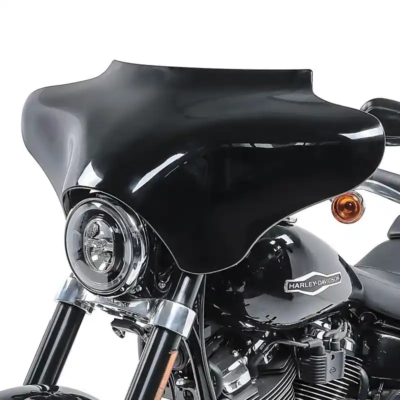 Outer Batwing Fairing passend voor Harley Davidson Road King / Softail / Fat Boy Craftride zwart Rechtstreeks Van De Fabrikant