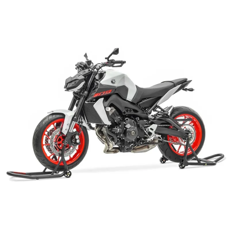 Motor Paddockstand Set compatibel met Kawasaki Z 900 / RS / Cafe Constands Achterwiel en Voorwiel ST6 zwart mat Favoriet