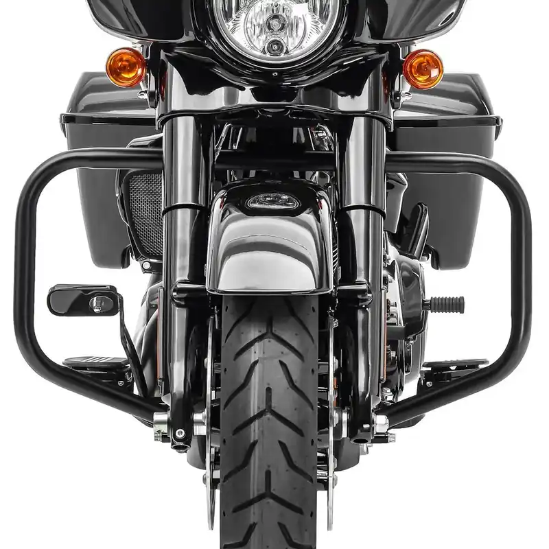 Hoge Kwaliteit Engine Guard passend voor Harley Davidson Street Glide 09-22 Craftride TR2 zwart