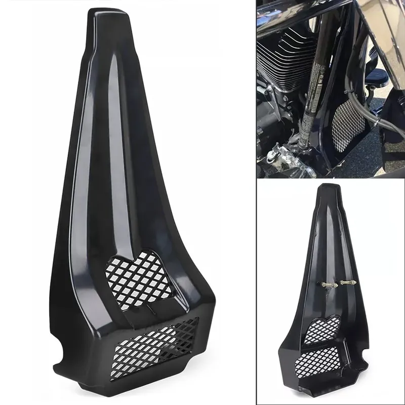 Belly pan passend voor Harley Davidson Touring 97-13 Radiator protector Craftride BH1 glans zwart Aanbieding