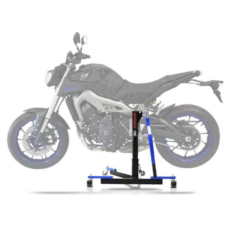 Snelle Levering Center Paddock Stand compatibel met Yamaha MT-09 13-20 Lift ConStands Power-Evo blauw NEW