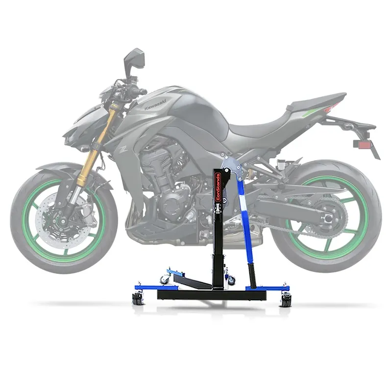 Center Paddock Stand opvouwbaar voor Kawasaki Z 1100 / SE 2026 Lift ConStands Power Flex blauw Finale Uitverkoop