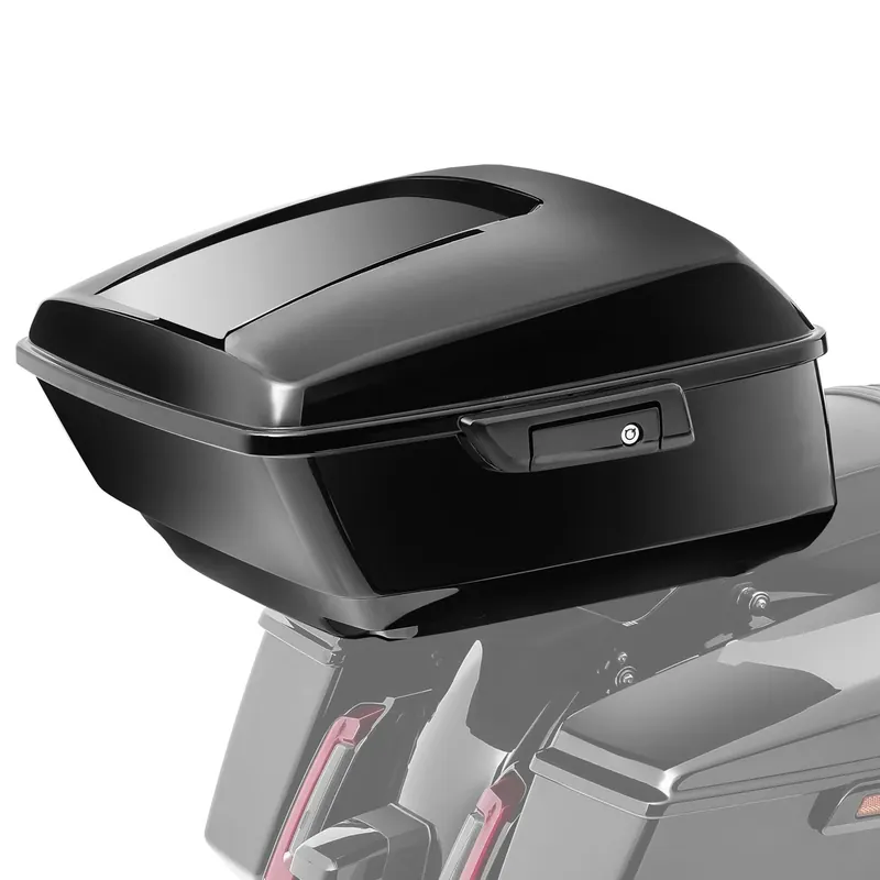 Topkoffer King voor Harley Davidson FXDR 114 19-20 Topcase Craftride TPK10 zwart Uitverkoop