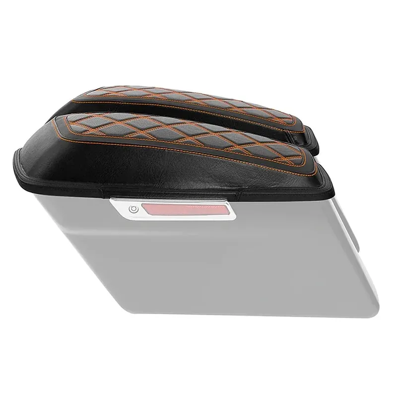 Bestel Nu Hoes zijkoffer Deksel passend voor Harley Davidson Street Glide Special 15-23 Craftride oranje