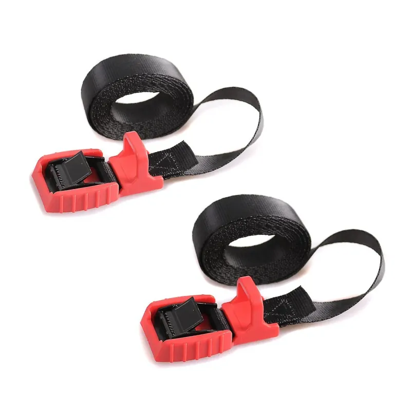 Motor Spanbanden Set ConStands met ratel en rubberen bescherming zwart-rood Snelle Levering