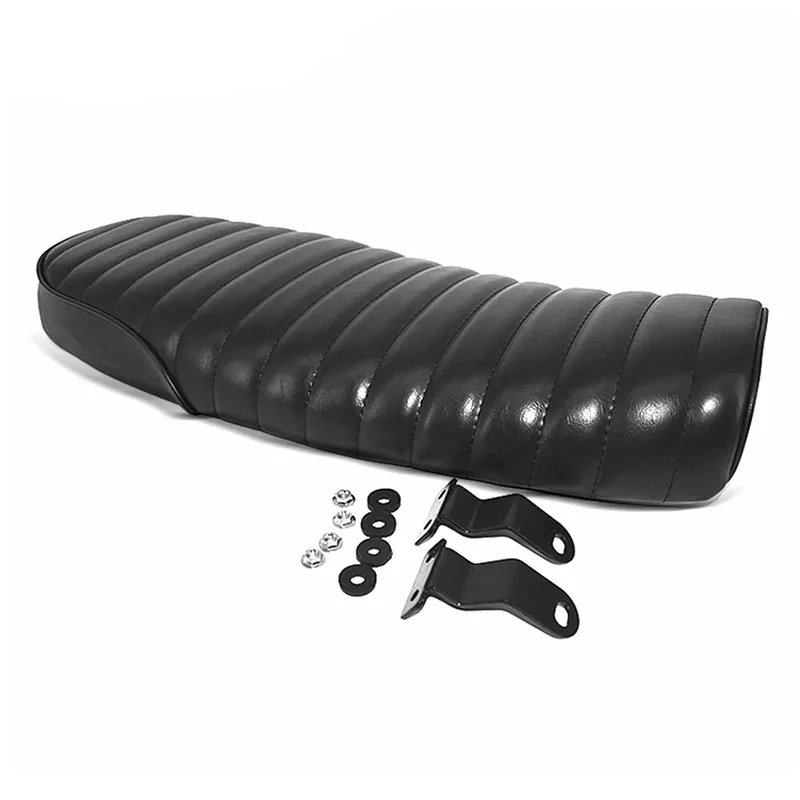 Alleen Vandaag Zadel Caferacer compatibel met Moto Guzzi V7 Racer / Special Seat Craftride SL4 Flat zwart