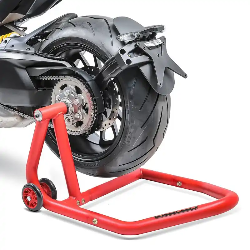 Voordeelprijs Paddock stand achter Monobrug compatibel met Ducati Hypermotard 950 / SP 19-25 ConStands Single-One rood