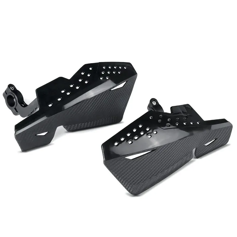 Motorfiets Handbeschermers / Hand guards Motoguard HG4 universel carbon look Seizoensaanbieding