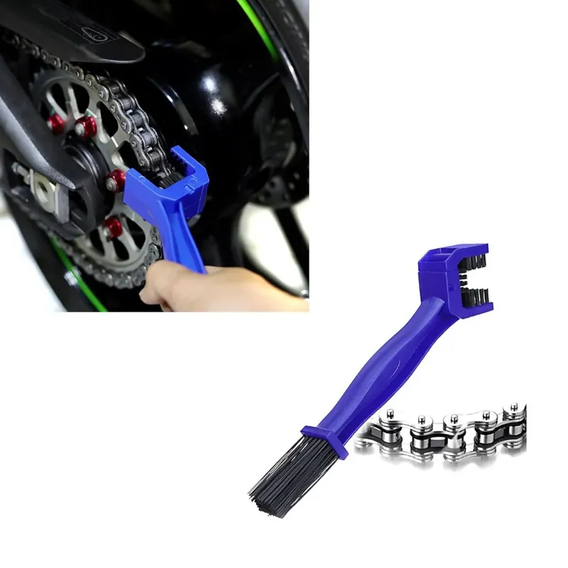 Direct Beschikbaar 2x Reinigingsborsteltje Motorcycle keten Zaddox blauw Discount Set