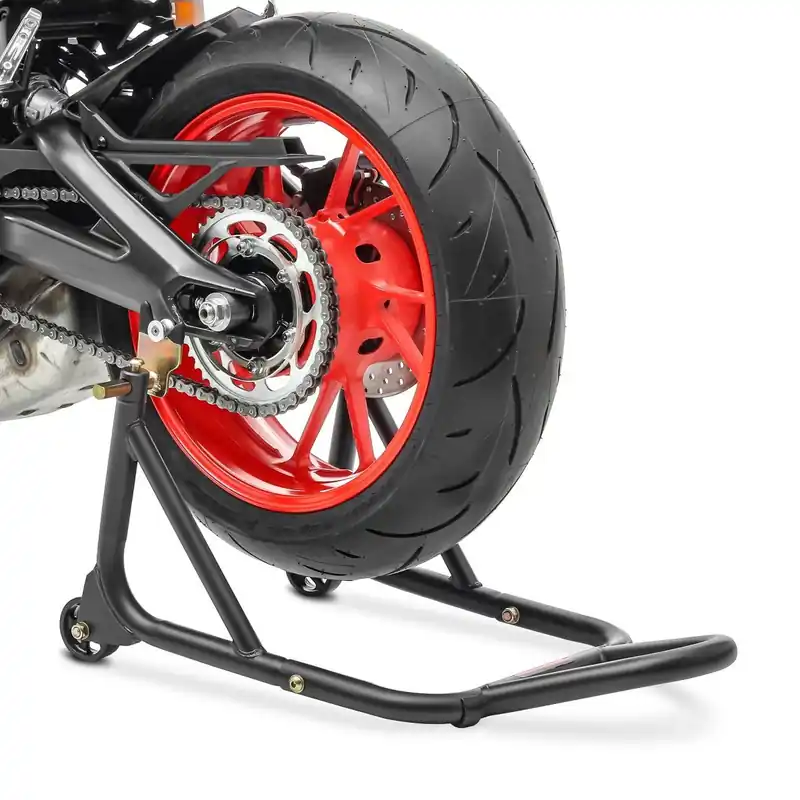Paddock stand Achter compatibel met Kawasaki Ninja 650 / 400 zwart mat Hete Deal