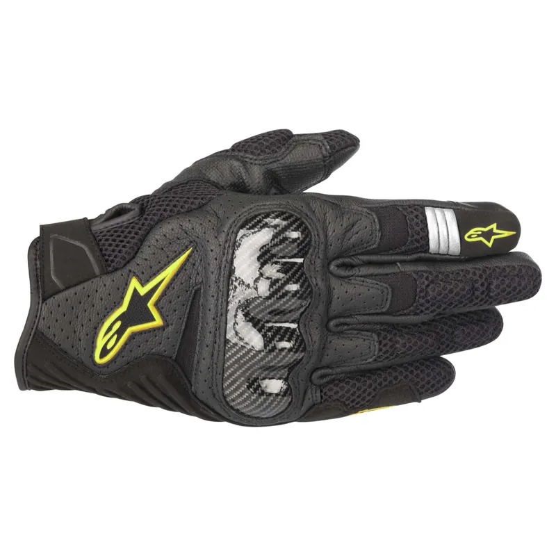 Alpinestars Smx-1 Air V2 Motorhandschoenen Zwart-Fluor S Must-Have