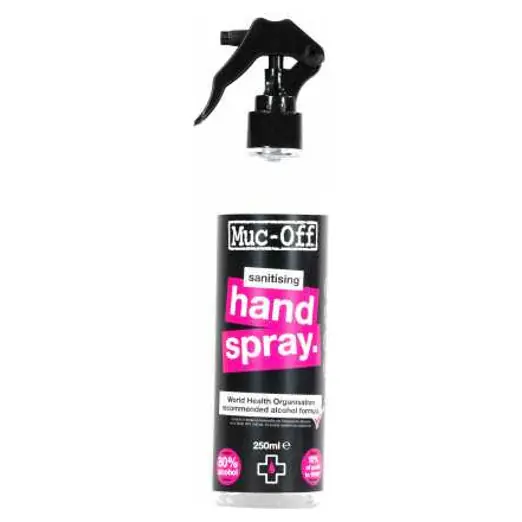 Muc-Off Antibacteriële hand spray, Mini trigger 250ml Goedkoop
