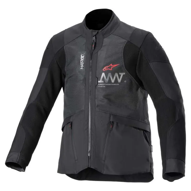 Alpinestars AMT 7 Air Motorjas Zwart-Donkergrijs S Gereduceerde Prijs