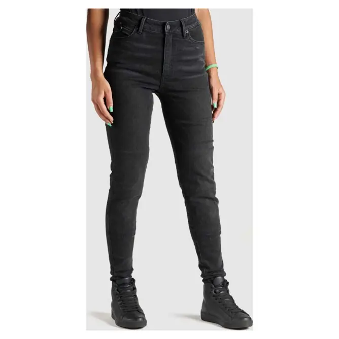 Finale Uitverkoop Pando Moto Kusari COR 01 Dames Motorjeans Skinny W26-L32
