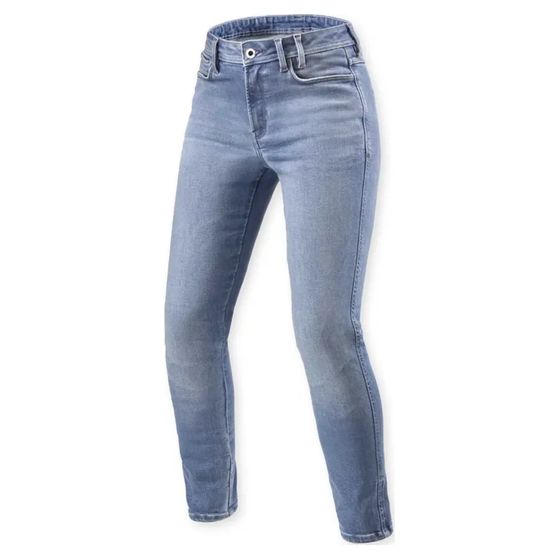 Favoriet REV'IT! Shelby 3 Dames SK Motorjeans Licht Blauw W26-L32