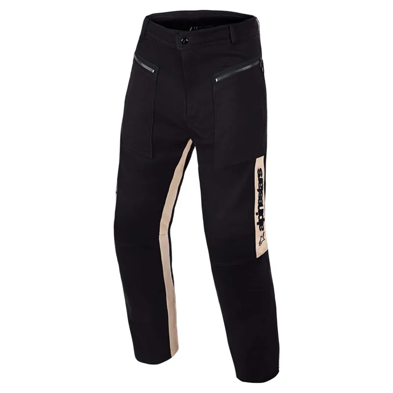 Laatste Kans Alpinestars Flex-Ast Canvas Motorjeans Zwart-Zilver S
