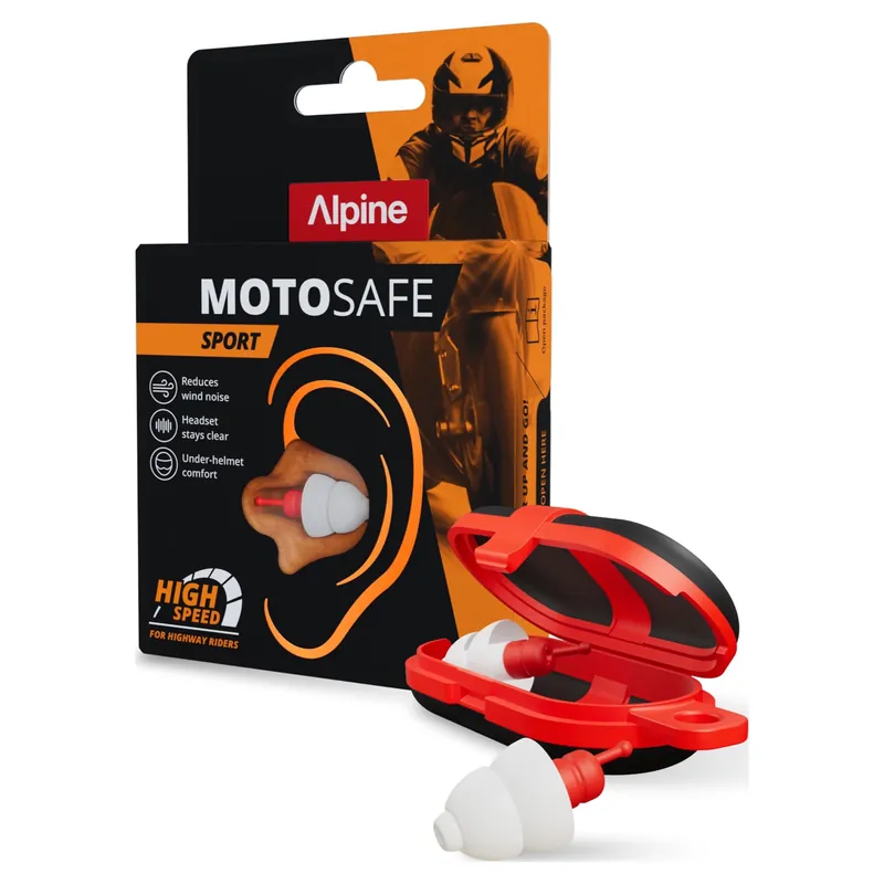 Beperkte Voorraad Alpine MotoSafe Earplugs Sport