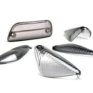 Fabrieksprijs Blinkergläser BGM Originele 5er Set Piaggio NRG MC3 zwart