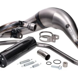 Shop Nu Uitlaat Yasuni Cross ML Carbon voor Beta RR50 Enduro, HM Moto Baja, Motard, Derapage
