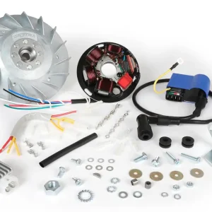 Zündung-Set BGM PRO 12V Touring elektronisch Vespa P125X/P200E (1977-1983, Modellen met Knipperlicht, Spannungsregler, zonder Accu) P125X (VNX1T), P150X (VLX1T), P200E (VSX1T) Must-Have