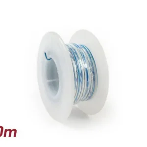Laatste Versie Elektrokabel universeel 0,85mm² 10m Weiss/Blau