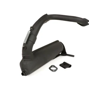 Uitlaat BGM PRO Banane TOURING, zwart voor Vespa V50 Direct Beschikbaar