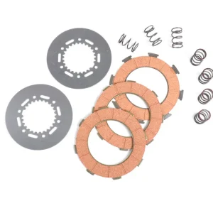 Kupplungsbeläge BGM Originele Type 7-Veren (Vespa Rally200, PX200, T5 125cc) 3-Scheiben Premium Kwaliteit (incl. Veren en Stahlscheiben) Betrouwbaar