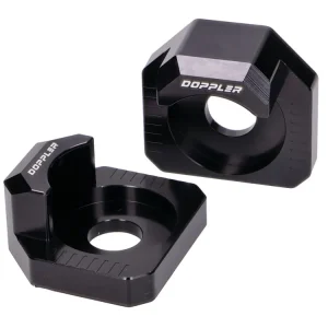 Aanbieding Kettenspanner Geleidehoek Set Doppler zwart voor Rieju MRT, MRX, SMX, Tango, RS3 -17