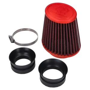 Gecertificeerd Luchtfilter Malossi Red Filter E18 Racing voor Dellorto PHBH, Mikuni, Keihin Carburateur