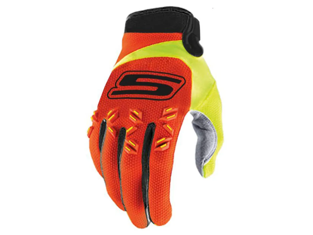 Handschoenen MX S-Line homologiert, orange / fluo-gelb - Maat XXL Merkproduct