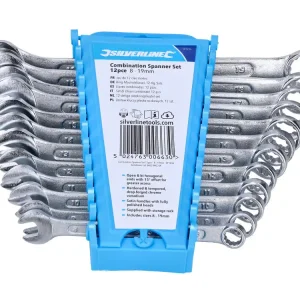 Steek-ringsleutel Set 12-delig metrisch 8-19mm Populair