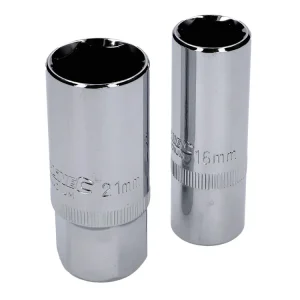 Dagaanbieding BougienInsert SteckSleutel Set 1/2 Velg 16mm, 21mm