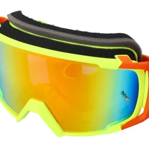 MX-Brille S-Line Scrub fluo-gelb / rood - Iridium geel Snelle Levering