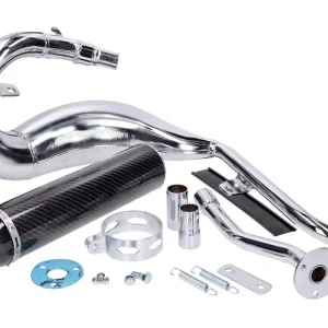 Bestseller Uitlaat Turbo Kit Bufanda R Chroom / CFK Optik voor Beta RR 2021- Euro5