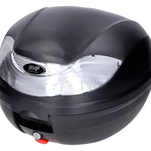Topkoffer DMP zwart, Reflector wit 32L Superprijs