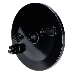 Remschild Remankerplaat achter met gat Remlicht schalter, zwart voor Simson S50, S51, S70, KR51, SR4-1 Spatz, SR4-2 Star, SR4-3 Sperber, SR4-4 Habicht Premium