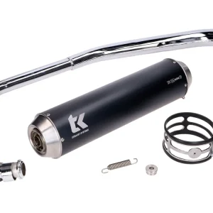 Aanbieding Uitlaat Turbo Kit voor Daelim VT 125, 125F, 125FK 4T Carburateur 1997-2002