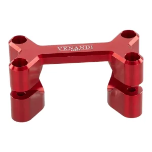 Beperkte Voorraad LenkerAansluiting Venandi Dogbone CNC rood voor Simson S50, S51