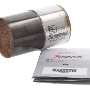 Katalysator Akrapovic Racing Line voor Piaggio Liberty, Vespa Primavera, Sprint 125, 150cc iGet Euro4 Finale Uitverkoop