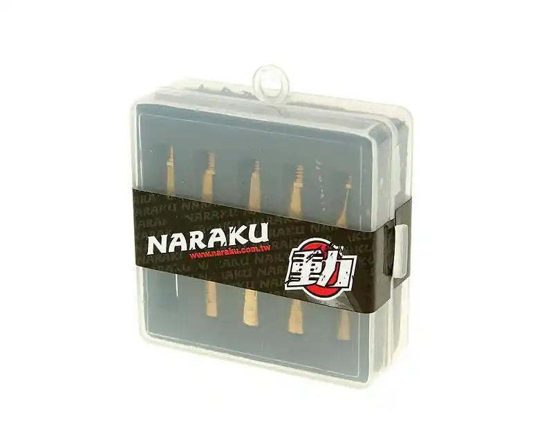 Op = Op Carburateur Hoofdsproeierset Naraku voor PWK Carburateur - 110-128