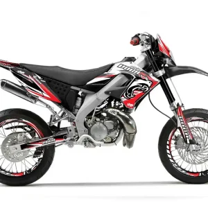 Veilige Betaling Dekor / Sticker Kit VOCA Racing voor Derbi Senda DRD Pro