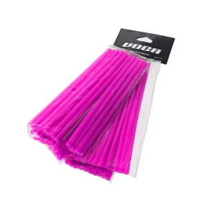 Exclusieve Aanbieding Speichencover Set VOCA 215mm voorkant, 190mm achter - je 38 Stuks - pink