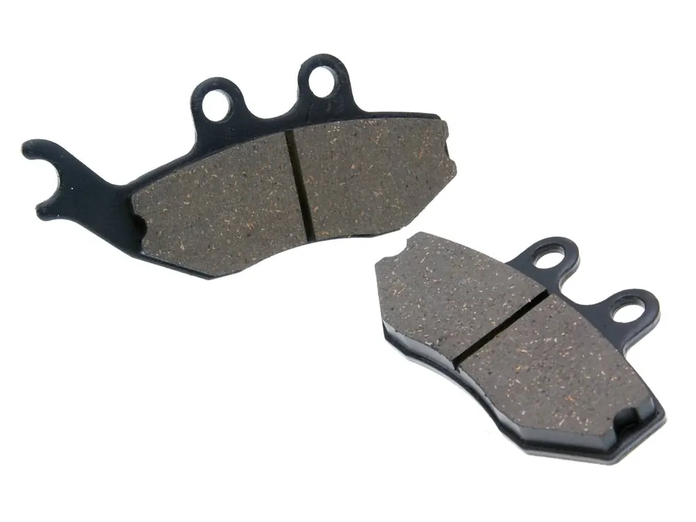 Remblokken organisch voor Aprilia, Gilera, MBK, Yamaha, Derbi, Peugeot, Generic, Rieju vervangen door NK430.20 Finale Uitverkoop