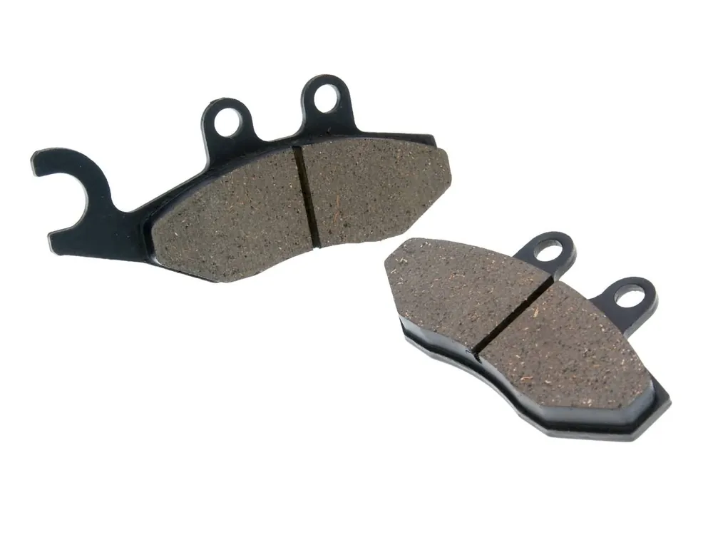 Remblokken organisch voor Aprilia, Derbi, Gilera, Piaggio, Vespa vervangen door NK430.10 Beperkte Voorraad