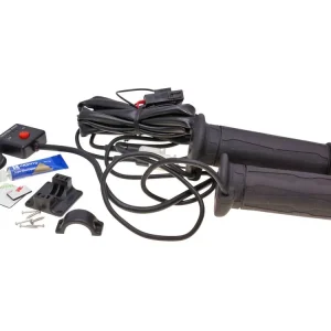 HeizHandvaten set Koso zwart 130mm voor scooters, Brommer, Motor (voor Drehgas) Seizoensaanbieding