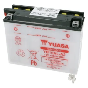 Nieuw Scooter accu Yuasa YuMicron YB16AL-A2 zonder Zuurpakket